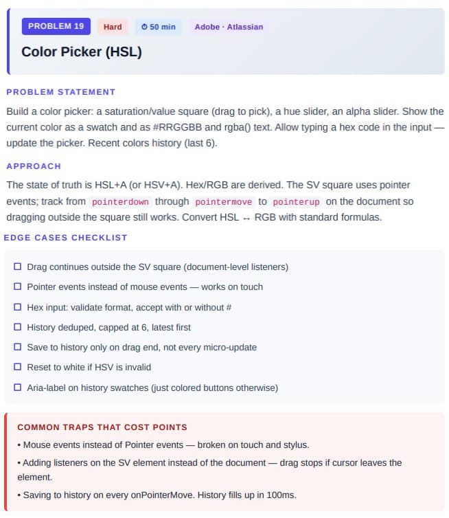 Color Picker design